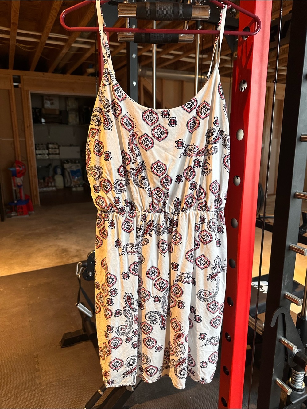Old Navy Geometric Print Spaghetti Strap Dress